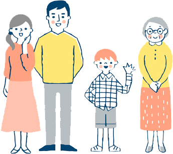 家族イラスト